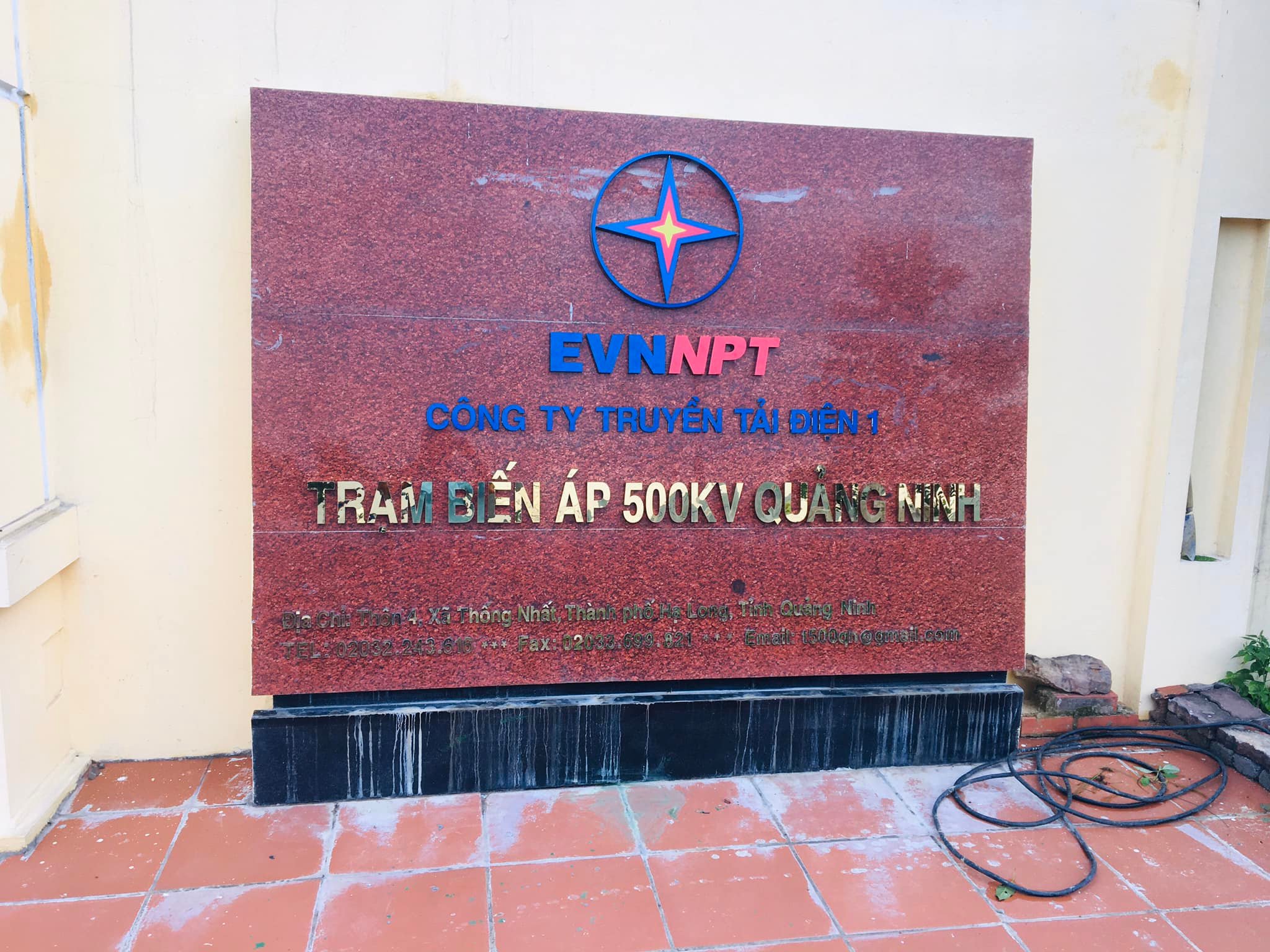 Công trình máy biến áp 500kV Quảng Ninh